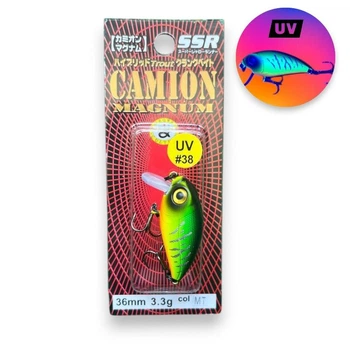Воблер Smith Camion Magnum SSR (F) 36mm\3.3g для мелководья, голавль/форель/окунь (Grows Culture) (8475-1)
