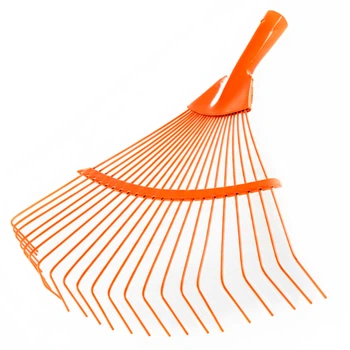 Грабли веерные Polax металлические, круглый зуб 400 мм (70-137)