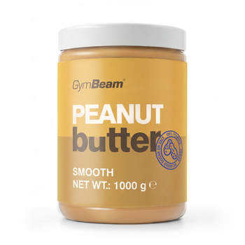 Арахісова паста 1000 г кремовий - GymBeam Food