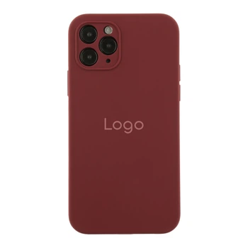 Чохол Silicone Case Square Full Camera для iPhone 11 Pro 73.Plum