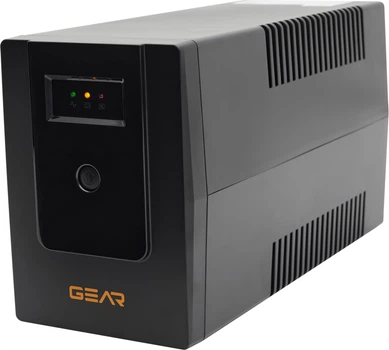 ИБП Gear 1200 Вт/2000ВА Black (GU-2000PL)