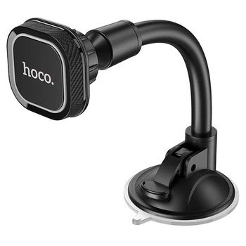 Автомобільний тримач Hoco CA55 Astute series windshield Black