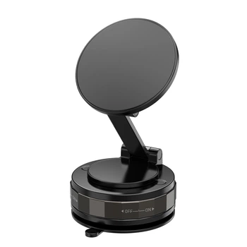Автомобільний тримач Wiwu Wi-CH057 Vacuum Magnetic Holder Black