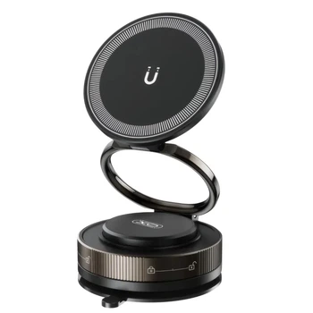 Автомобільний тримач XO C177 Manual Suction Cup Holder Black