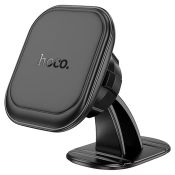 Автомобільний тримач Hoco H30 Brilliant magnetic car holder (center console) Black
