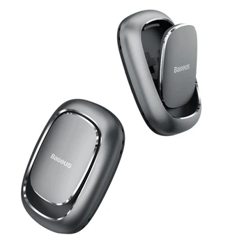 Тримач-гачок в автомобіль універсальний Baseus Beetle Vehicle Hook Dark Grey ACGGJK-0G