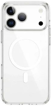 Чехол для смартфона BeCover FIBRA Crystal Case with MagSafe для Apple iPhone 17 Pro Max Transparent (BC_715370)