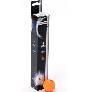 Мячи для настольного тенниса DONIC T-one 40+ комплект 6 штук orange