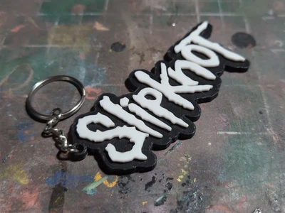 Брелок з логотипом гурту Slipknot. Aivory