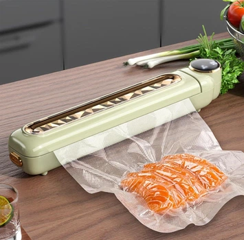 Вакуумный упаковщик бытовой автоматический для продуктов с запайкой 30 см и защитой от перегрева AND LY-554
