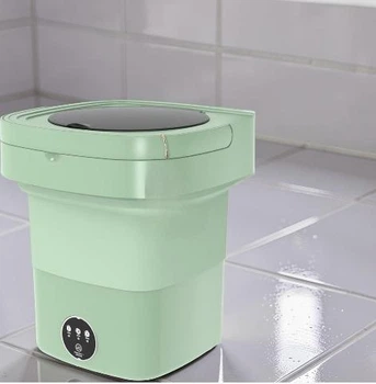 Стиральная машина складная мини Maxtop BX 3 автоматическая 0.8 кг отжим зеленый