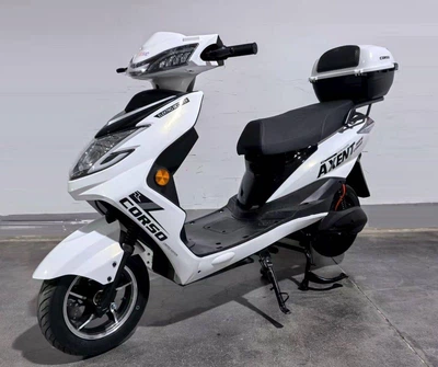 Електричний скутер Corso Axent AX-765589 (1) двигун 1500W, акумулятор літій-залізо-фосфатний 72V/30Ah, в коробці - Білий