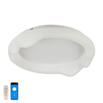Потолочная светодиодная LED люстра 64W 50 см Белый (23336)