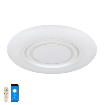 Потолочная светодиодная LED люстра 84W 60 см Белый (23207)