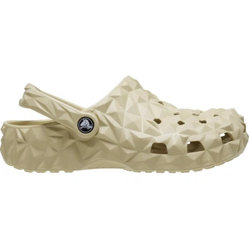 Сабо Crocs Classic Geometric Clog 45-46 р 28.4-29 см Бежевые 209563-M11/W13 Bone