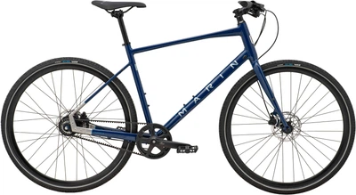 Велосипед 28" Marin Presidio 3 рама - M Gloss Navy/Dark Silver/Silver Cyan A5