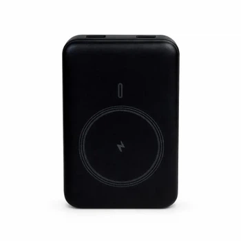 Повербанк KingPower WPG-207 магнітний (MagSafe) 20000 мАг, швидка зарядка 22,5 Вт, бездротова 15 Вт, чорний