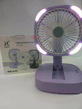 Настільний вентилятор із підсвіткою USB JK-F670