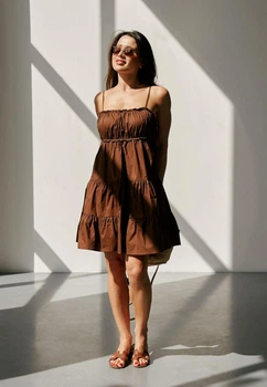 Жіноча сукня SOLMAR 4111 M Chocolate