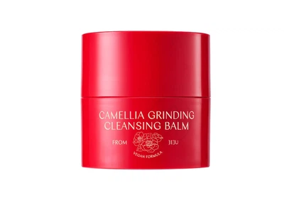 Очищающий гидрофильный бальзам с камелией CU SKIN Dr. Solution Camellia Grinding Cleansing Balm 50 г