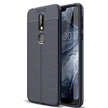 Чехол накладка Auto Focus для Nokia 7.1 Gray