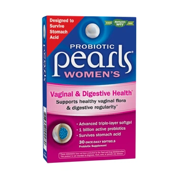 Probiotic Pearls Women's - 30 softgels пробіотики для жінок для підтримки мікрофлори, травлення, імунітету та жіночого балансу