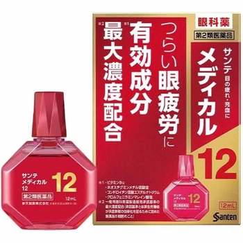 Santen Sante Medical 12 краплі для очей відновлювальні (індекс свіжості 3) (12 мл) (02.san.003)
