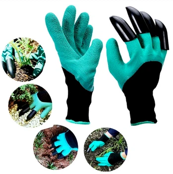 Гумові рукавички з кігтями для саду та городу Garden Genie Gloves del 0.9