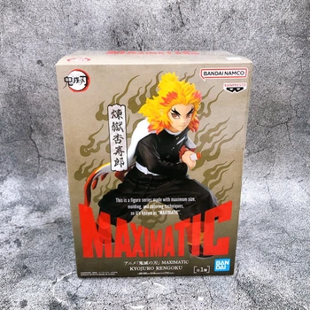Фігурка Ренгоку Клинок, що знищує демонів Demon Slayer Kyojuro Rengoku Banpresto Maximatic 16 см