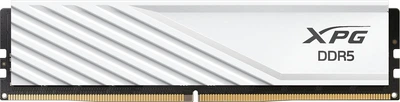 Pamięć RAM ADATA DDR5-6400 16384MB PC5-51200 Lancer Blade White (AX5U6400C3216G-SLABWH)