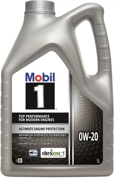 Моторное масло Mobil 1 0W20 5 л
