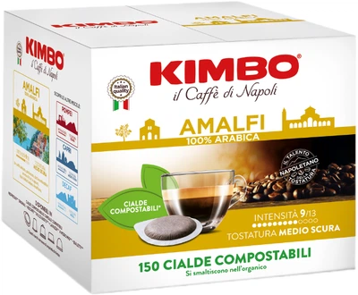 Кава в чалдах Kimbo Amalfi 44 мм ESE 7.3 г х 150 шт (8002200144807)