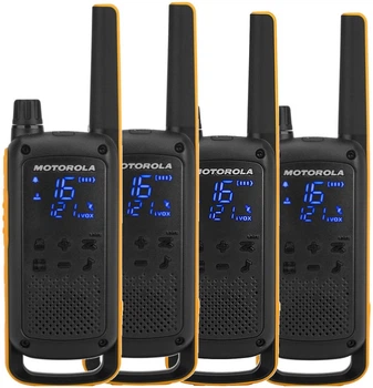 Любительская портативная рация Motorola T82 Extreme QUAD Pack (4шт)