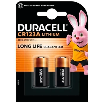 Батарейка Duracell CR 123 / DL 123 * 2