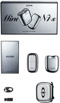 Набір 2 в 1 міні-електробритва + тример Yoose Mini 2.0