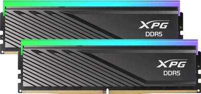Оперативна пам'ять ADATA DDR5-6000 65536MB PC5-48000 (Kit of 2x32768) XPG Lancer Blade RGB Black (AX5U6000C2832G-DTABRBK)