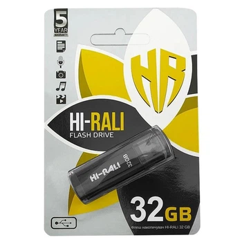 USB Флешнакопичувач 32гб. 2.0 Black, Stark 11299 Hi-Rali