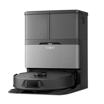 TP-Link Робот-пилосмок TAPO RV 50 PRO OMNI з вологим прибиранням + розумна док-станція з функцією автоматичного спорожнення