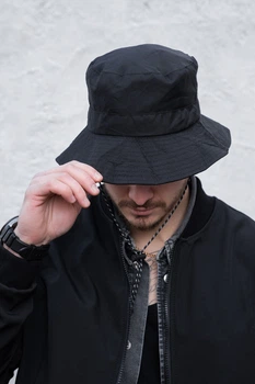 Чоловіча Компактна Панамка Трансформер Packable Hat Black (8056195)