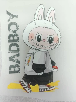 Термонаклейка для одягу Labubu Лабубу Bad Boy (#0854-ПР)