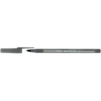 60шт, Ручка масляная Bic Round Stic, черная (bc920568)