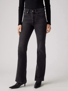 Джинси кльош жіночі Levi`s Wedgie Bootcut A8710-0010 W30L34 Графітові (5401157250532)