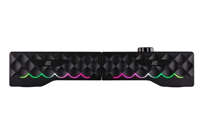 Акустична система 2E PCS232 RGB Soundbar Black (2E-PCS232BK)