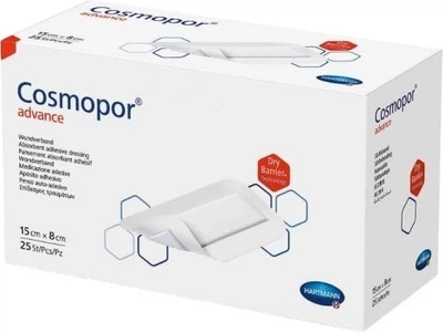 Opatrunek pooperacyjny Hartmann Cosmopor Advance jałowy 15 x 8 cm 25 szt (4049500770354)