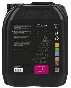 Добриво залізне для акваріумних рослин GT Aqua Booster Fe 5000 мл (5908252831166)