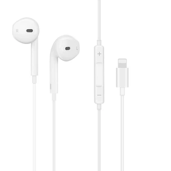 Навушники HOCO L7 Plus Original Lightning Білий