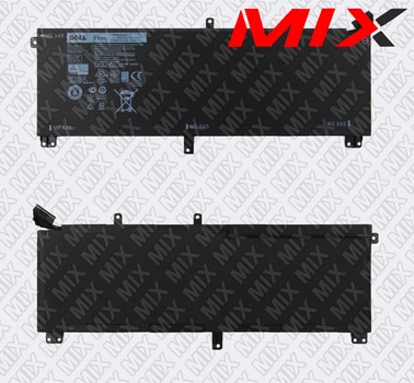 Батарея DELL XPS 15 9530 9535 P31F Precision M3800 (245RR T0TRM TOTRM) 11.1V 5168mAh ОРИГІНАЛ Тип2 14037000 Original