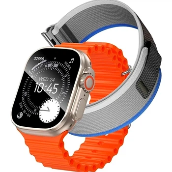 Смарт-часы Hoco Y42 Ultra Smart Watch Titanium Gold 2.01 дюйма Bluetooth 5.3 пульсометр шагомер водозащита