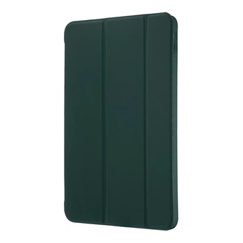 Чехол-книжка Smart Case силиконовый для iPad 10 10.9 2022 iPad 11 11 2025 защитный темно-зеленый с подставкой