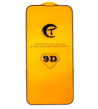 Защитное стекло Tempered 5D черное для iPhone 13 13 Pro 14 16e